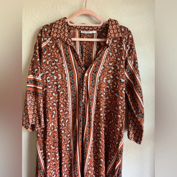 Roller Rabbit Naia Midi Shirtdress Coverup - Picture 12 of 13